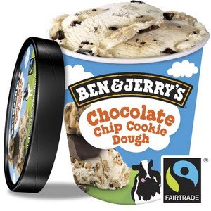 Ben & Jerry's Chocolate Chip Cookie Dough Ice Cream Tub