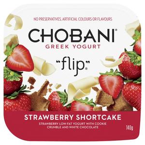 Chobani Flip Strawberry Shortcake Yoghurt