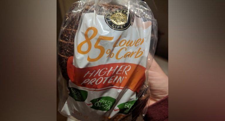 Aldi Baker’s Life 85% Lower Carb Bread