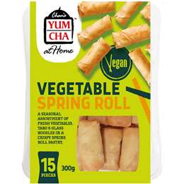 Chan's Yum Cha Vegan Spring Roll 300g