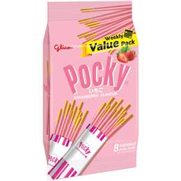 Pocky Strawberry Value Pack 8 pack