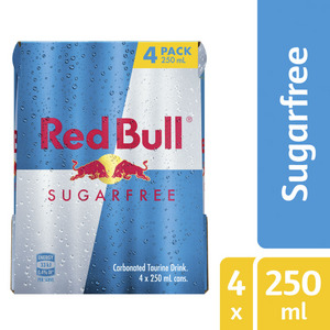 Red Bull Sugar Free Energy Drink Multipack 250mL