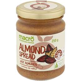 Macro Natural Almond Spread 250g