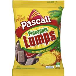Pascall Pineapple Lumps 185g bag