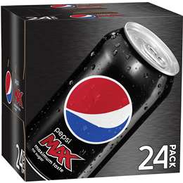 Pepsi Max Cans 24x375ml